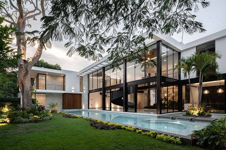 a cold-formed steel house