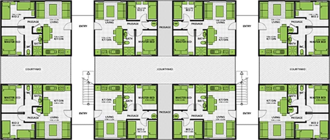 a floor plan diagram
