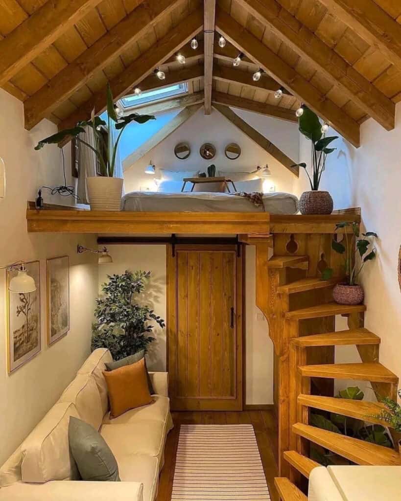 A frame home