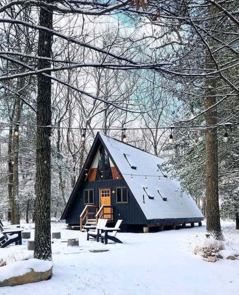 A frame home