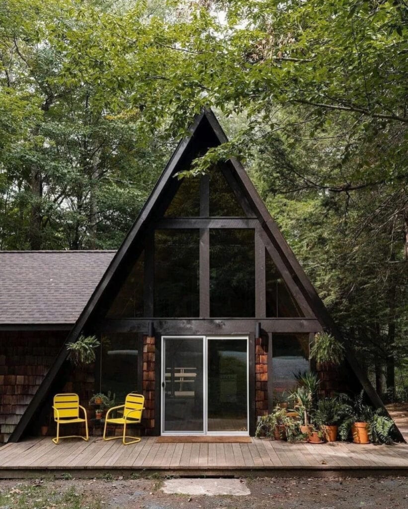 A frame home