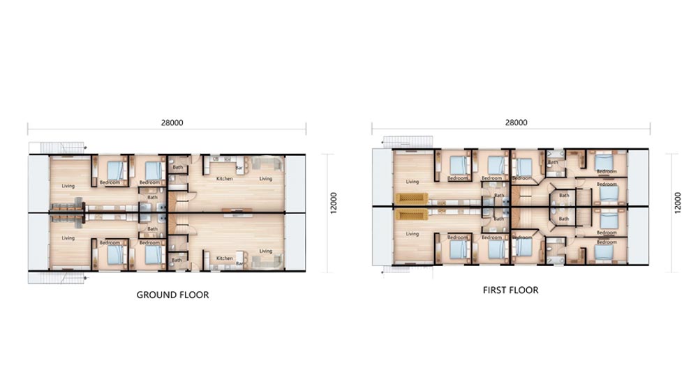 fiji townhouse floorpalan