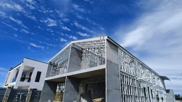 fiji townhouse light steel frame