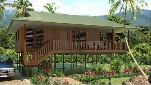 a prefab house