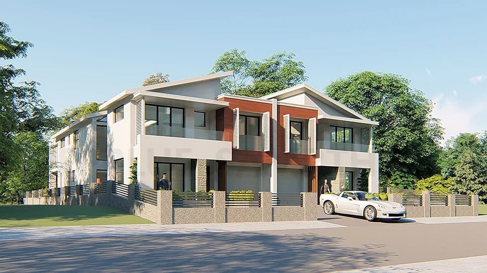 a light steel frame house