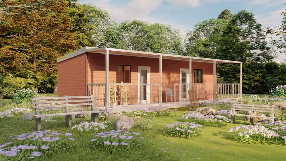 Deepblue foldable house
