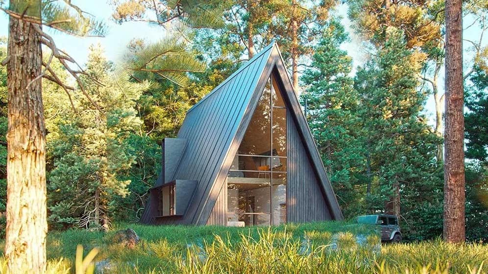 A frame house