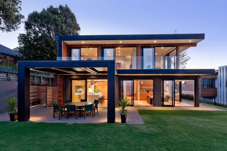 a prefab house