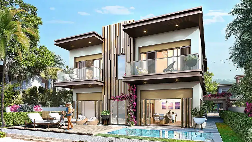 Deepblue steel frame house