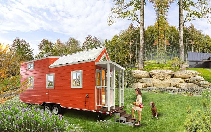 a mobile prefab home