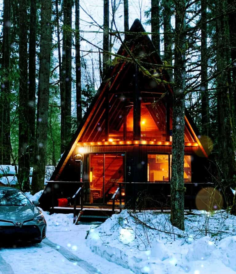 A-frame house