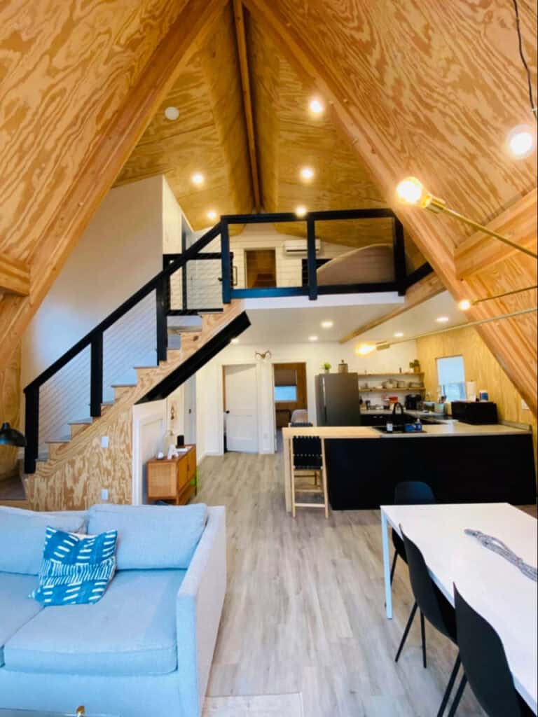 A-frame house
