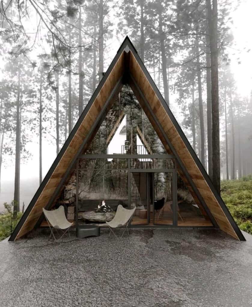 A-frame house