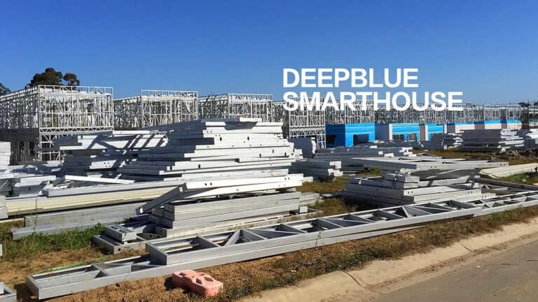 Deepblue construction site
