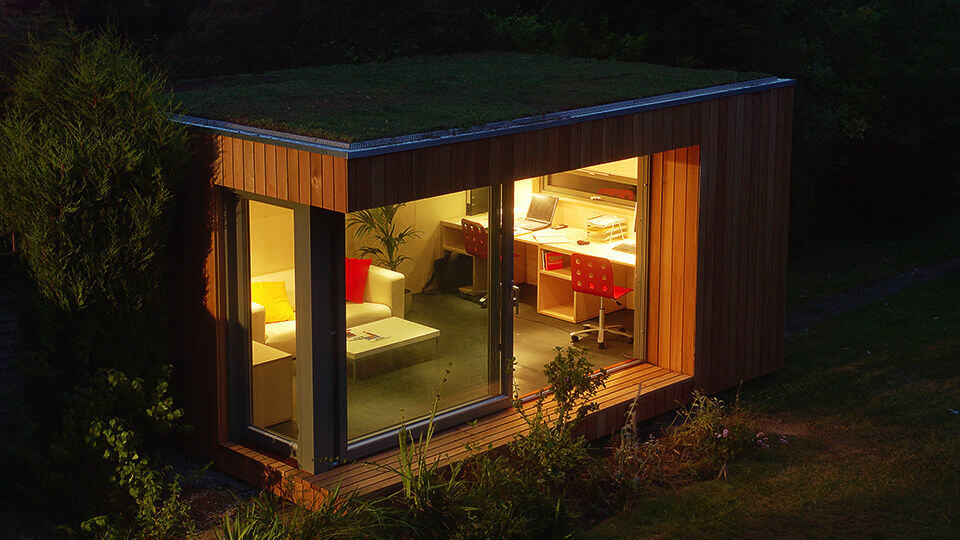  a Light Steel Prefab Garden Studio 3