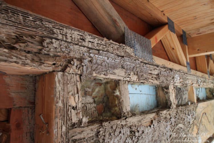 wood frame house
