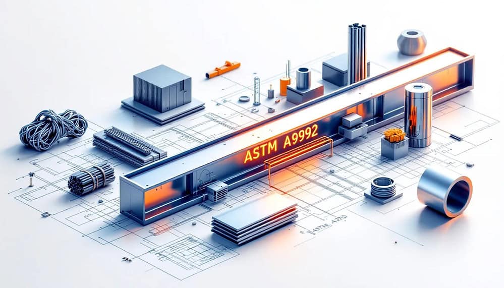 Essential materials for steel construction, including various steel grades.