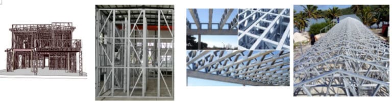Light steel frame structure