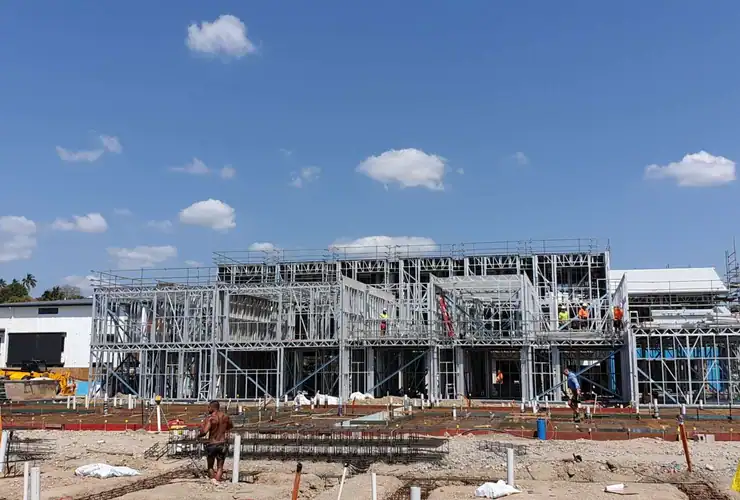 steel frame