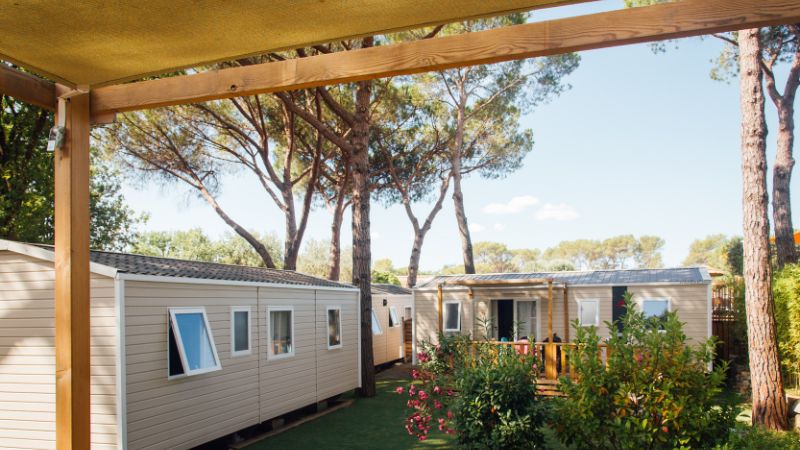 two bungalows with general designs