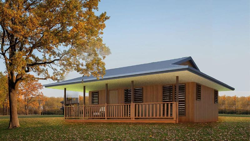a bungalow in craftsman style