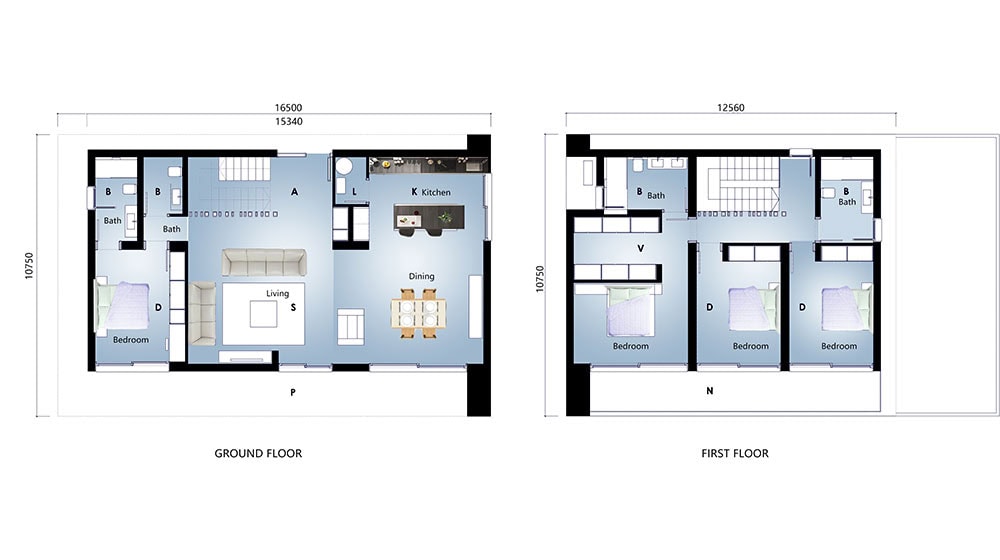 Elegant architectural design of a contemporary house in Teruel.