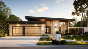 Modern Nantes House with sleek design and contemporary architecture.