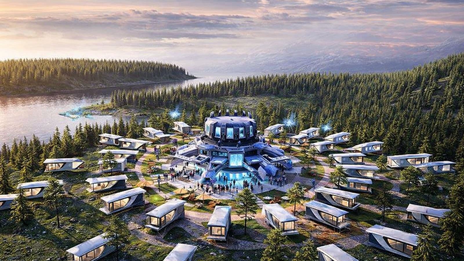 a deepblue project for modular accomodation